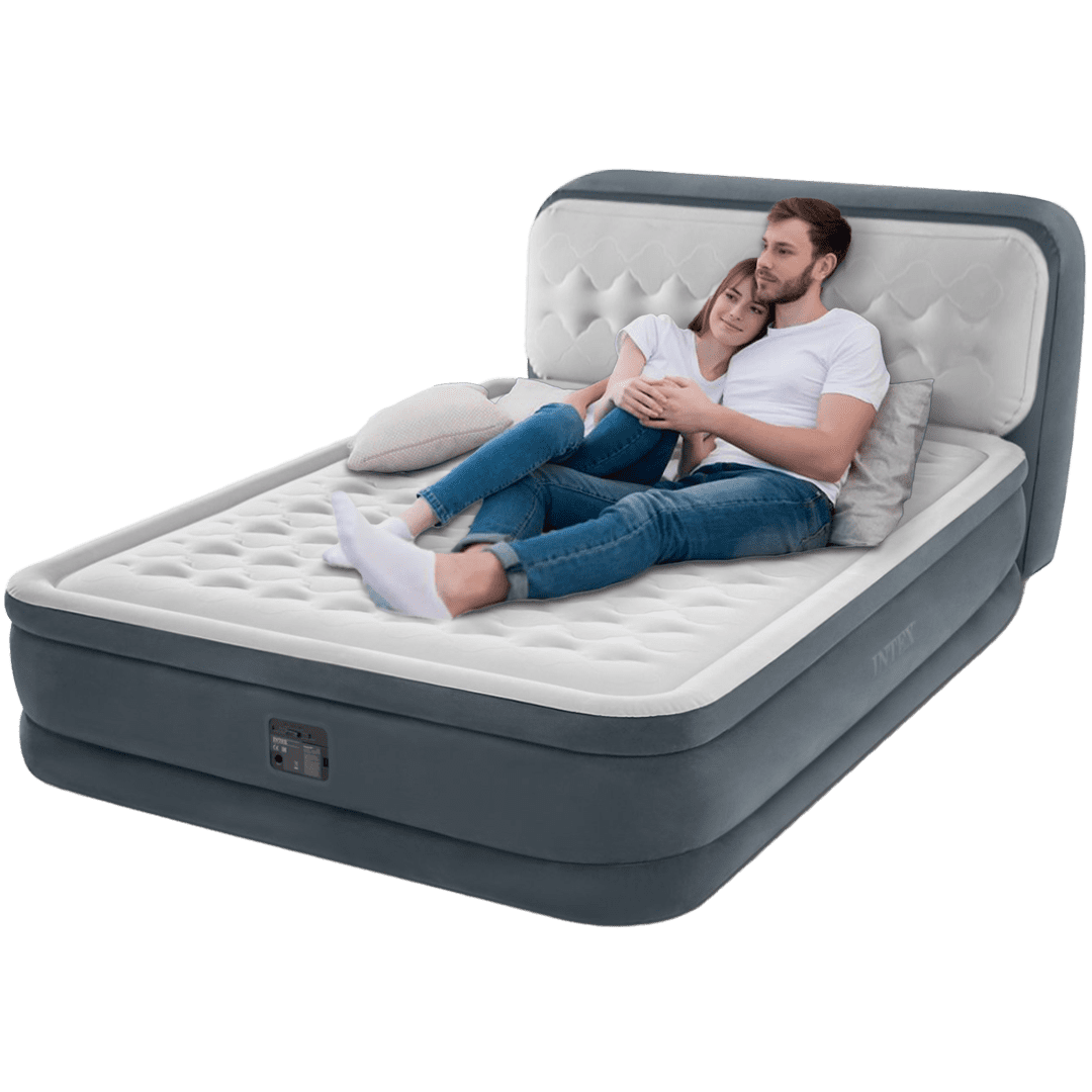 Letto gonfiabile DELUXE WAVE con schienale